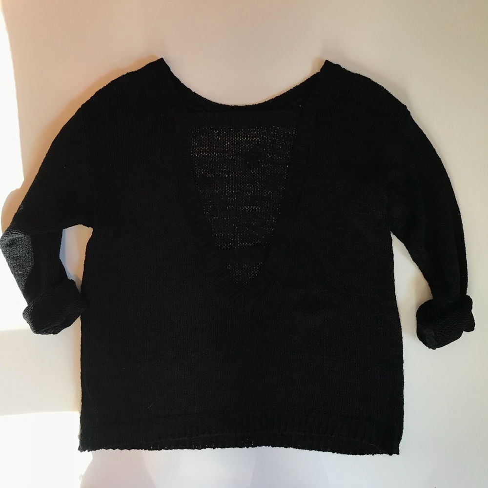 Open Back Sweater - Picture 2 of 4